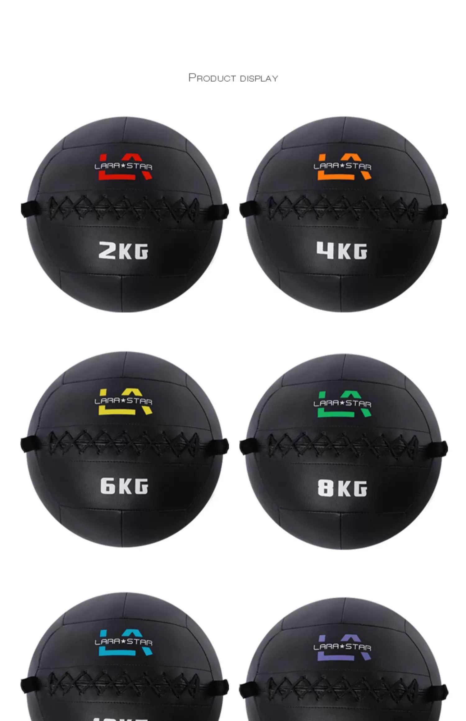 LS3004multifuctional medicine ball performance wall ball slam ball dual handle (boat shipping only)
