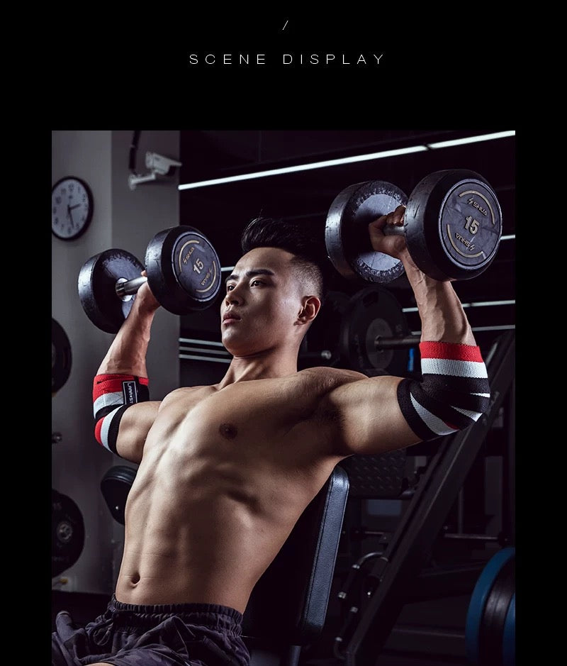 LS0507 Elbow Wraps powerlifting protect elbow