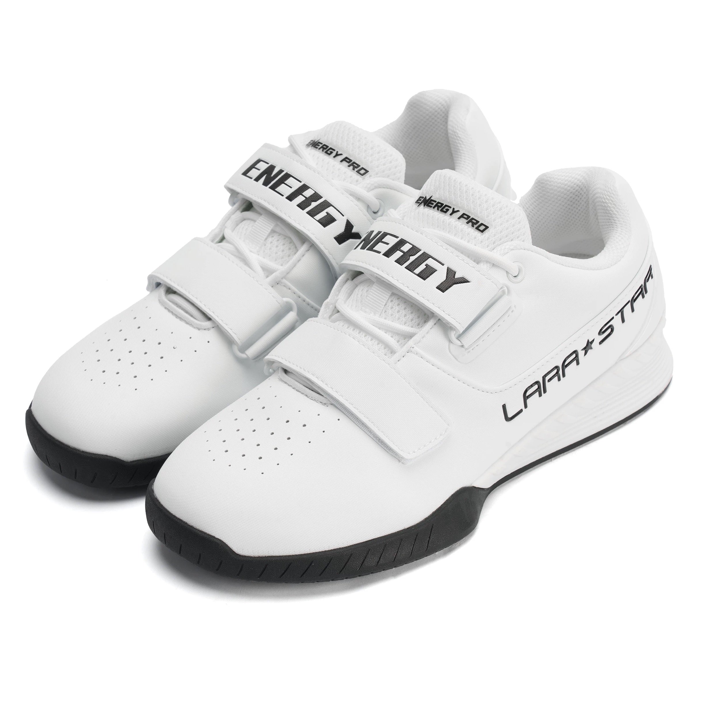 LS1520 Energy I PRO Weightlifting Squat Shoes – Wide Toe Box, Deadlift, Fitness, Squat, Powerlifting Training Shoes, consider one size up