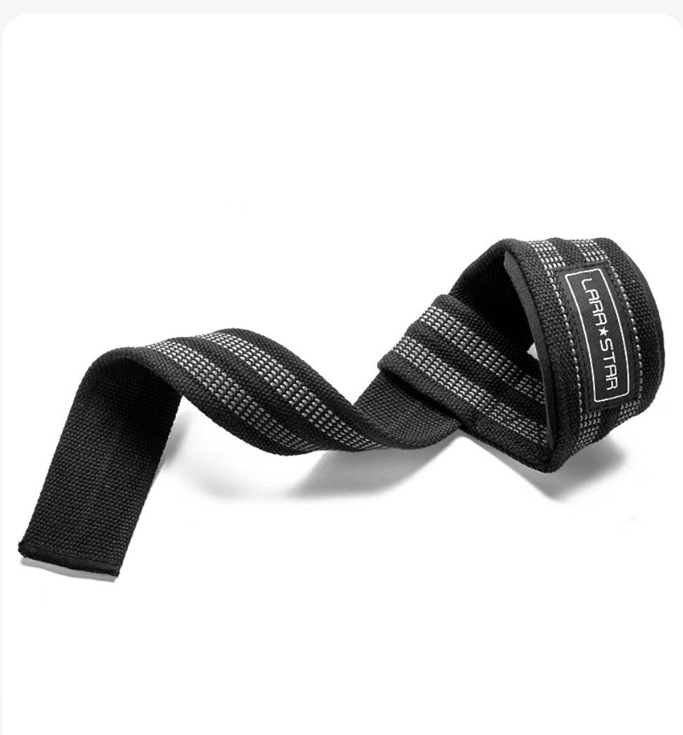 LS0725 lifting straps Wrist Straps for Weightlifting, Deadlift, Bodybuilding, Powerlifting, Gym Straps Padded Neoprene with Wrist Wraps for Grip Strength, Strength Training