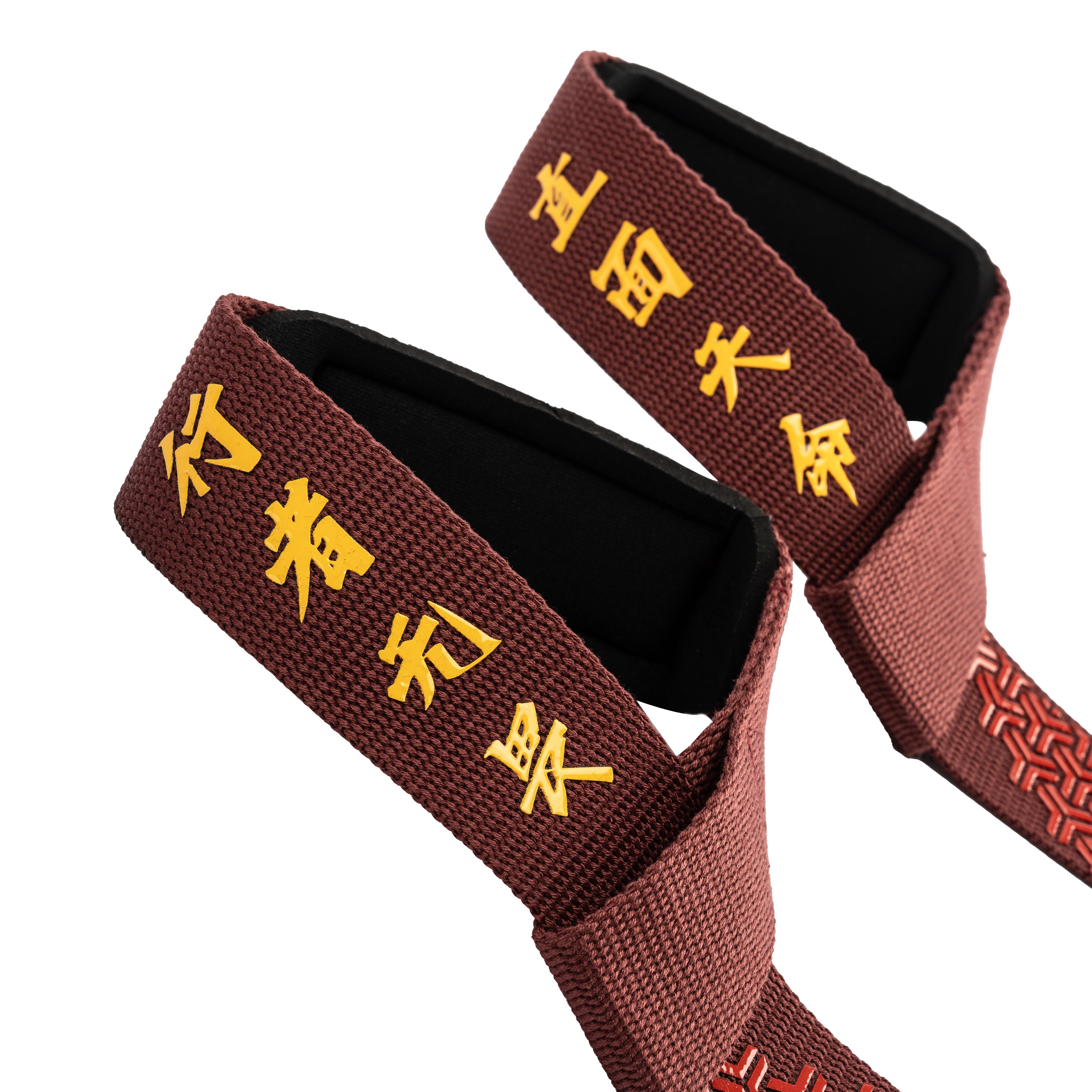 LS0750 Silicone Lifting Straps For Weightlifting Gym Deadlift Workout Gym Padded Wrist Wraps Lifting Straps