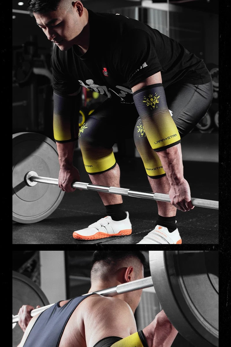 LS0530 powerlifting fitness elbow sleeves bench press