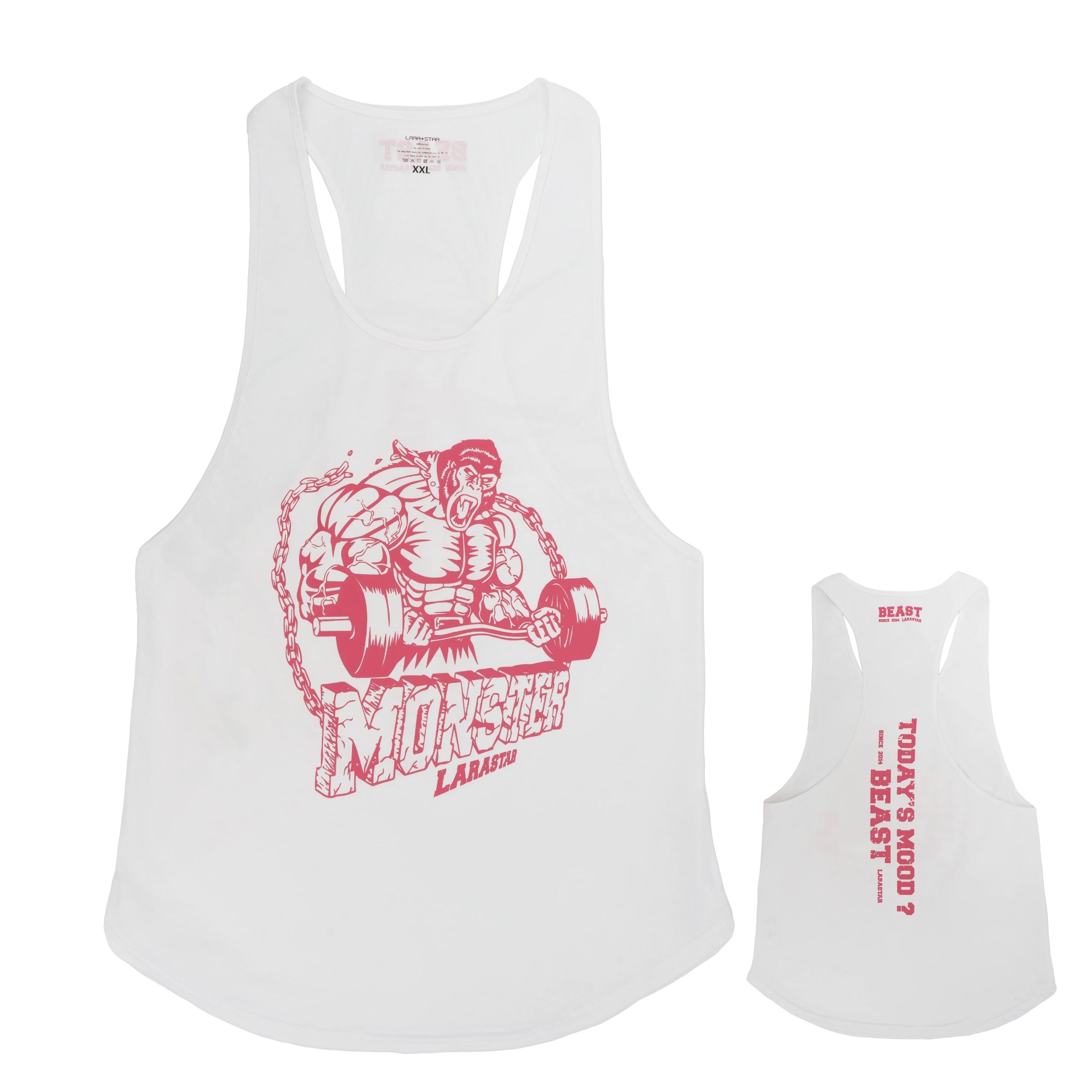 LS1536 Singlet tank top lifting fitness gym wear