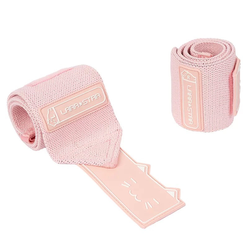 LS0857 Weightlifting belt cat and fish wrist wraps couple set