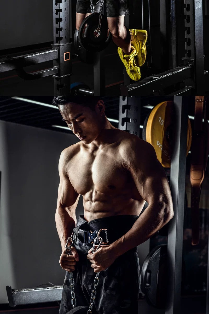 LS0841 Dip belt pull up weighted with chain