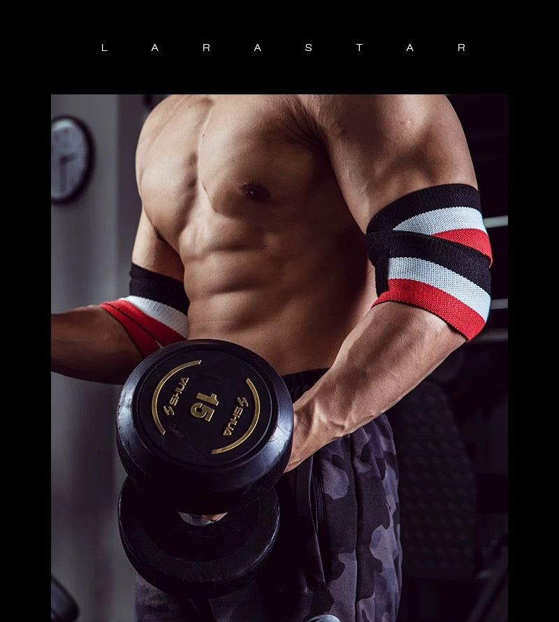 LS0507 Elbow Wraps powerlifting protect elbow