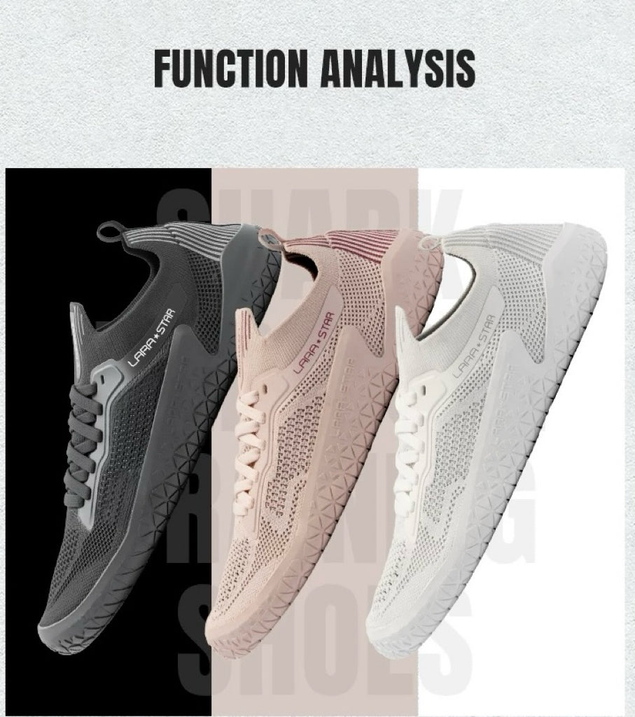 LS1033 Shark barefoot shoes Deadlift Squat fitness indoor lifting training shoes