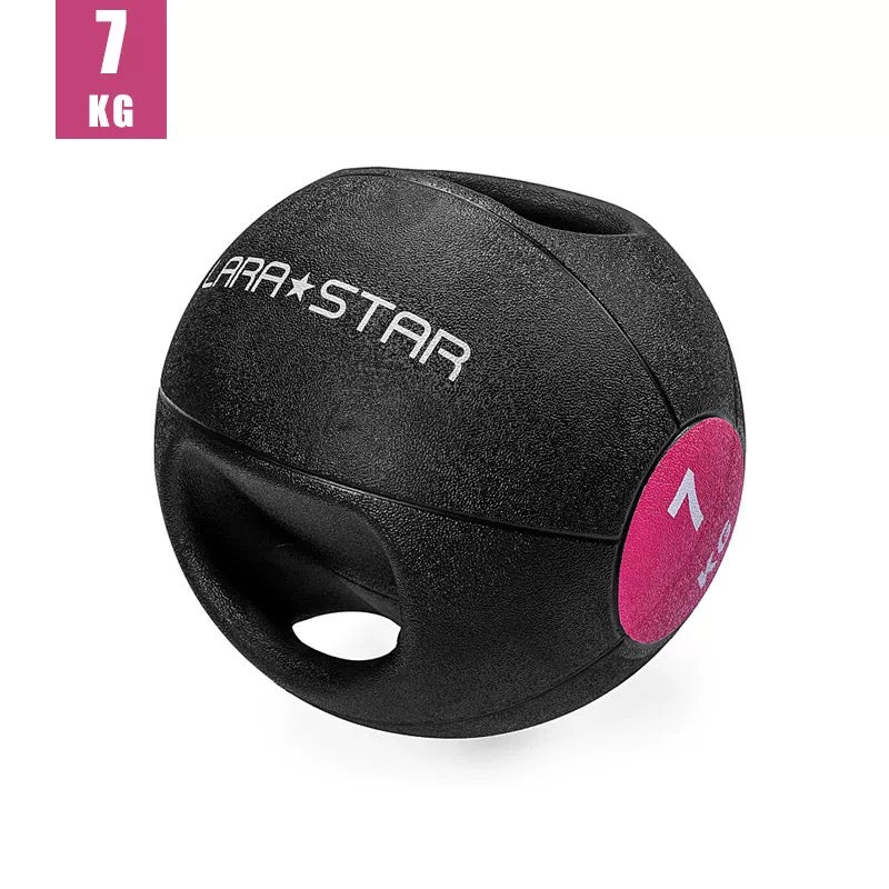 LS3004multifuctional medicine ball performance wall ball slam ball dual handle (boat shipping only)