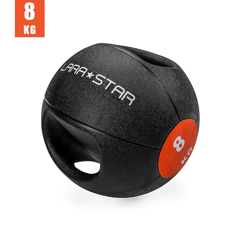 LS3004multifuctional medicine ball performance wall ball slam ball dual handle (boat shipping only)