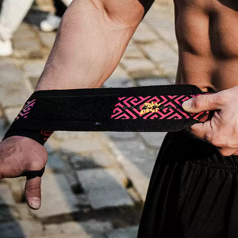 LS0603 Chinese Zodiac Fitness Wrist Wraps