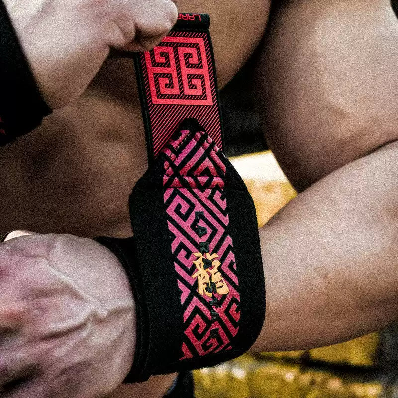 LS0603 Chinese Zodiac Fitness Wrist Wraps