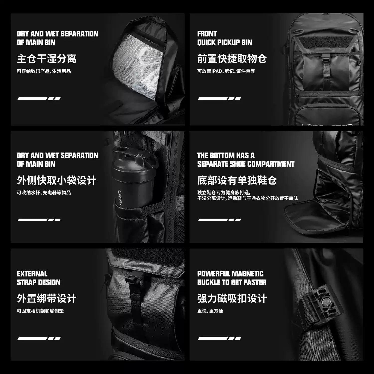 LS0025 Large Capacity Sports Backpack