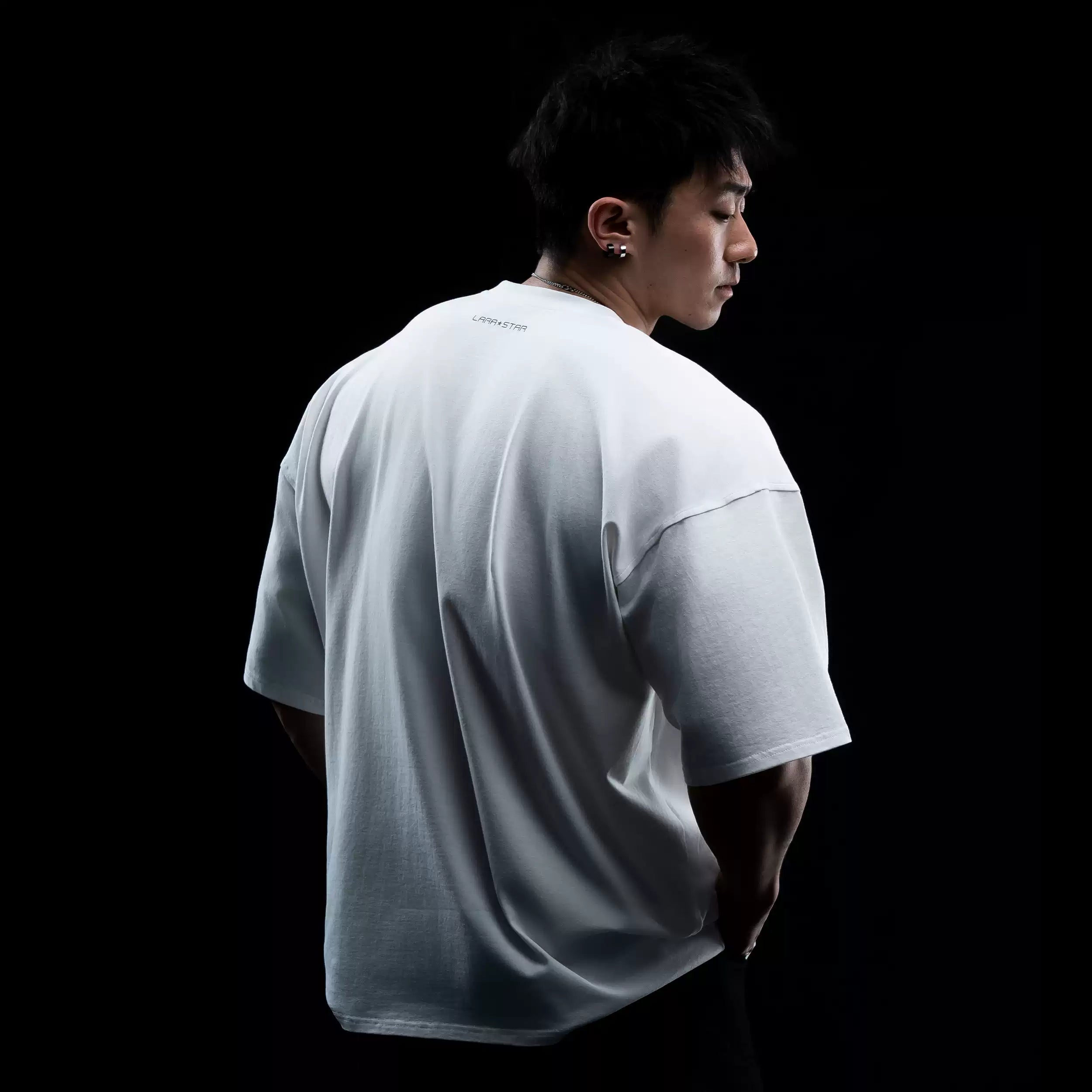 LS1098 Oversized heavyweight short sleeve T-shirt