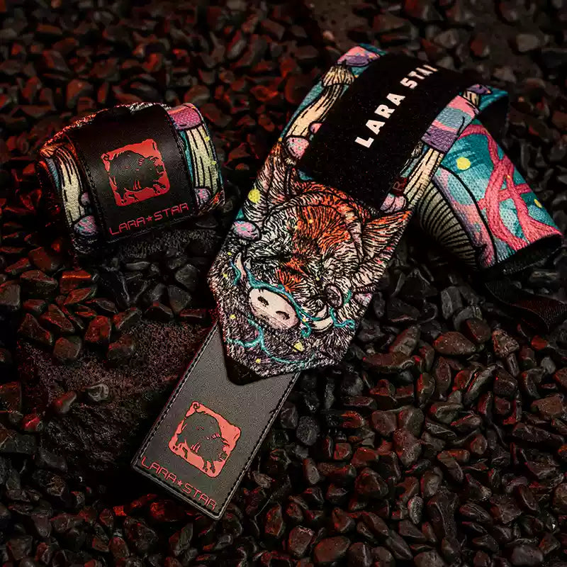 LS0603 Chinese Zodiac Fitness Wrist Wraps