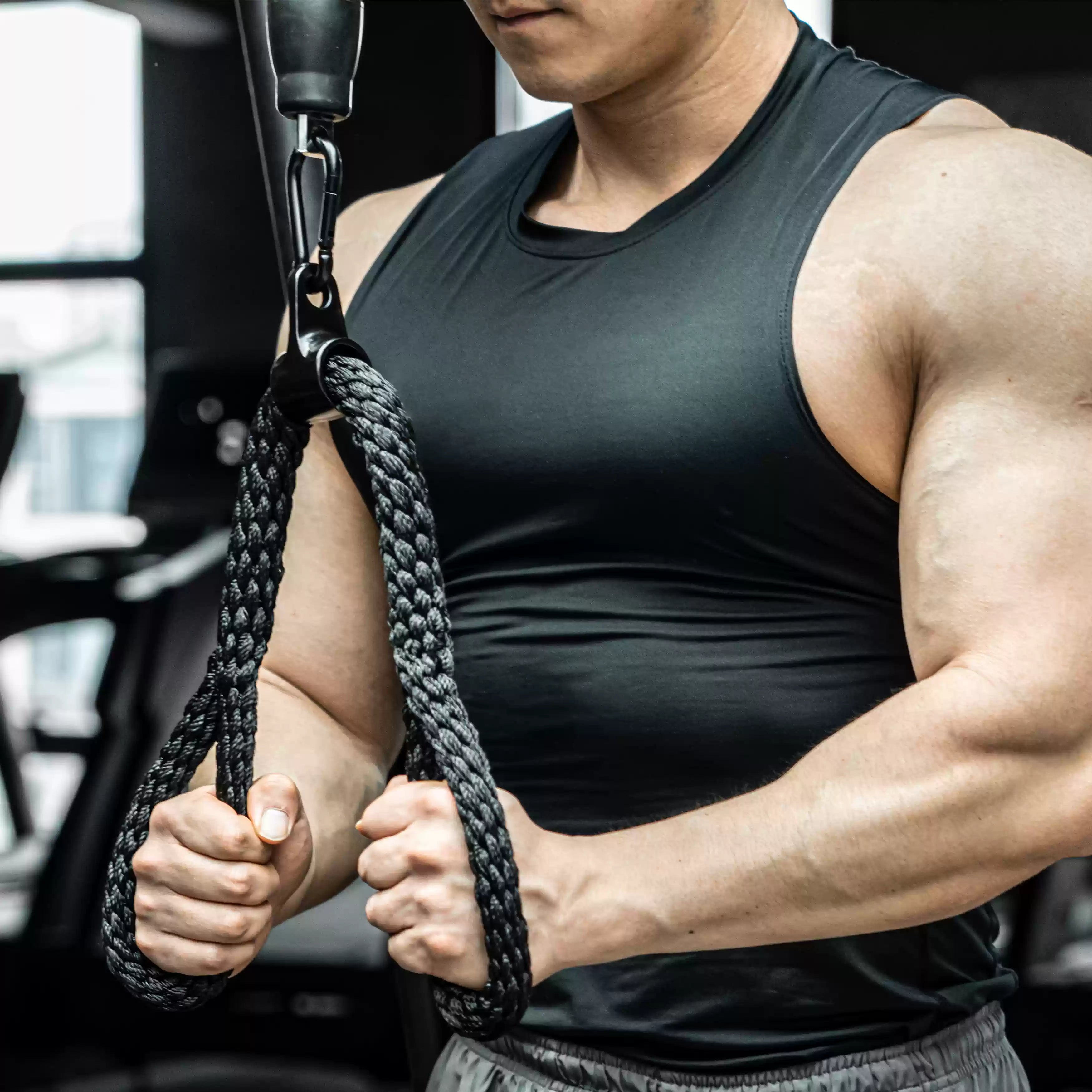 LS3134 Multifunctional rope for cable station tricep rope facepull rope
