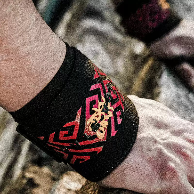 LS0603 Chinese Zodiac Fitness Wrist Wraps