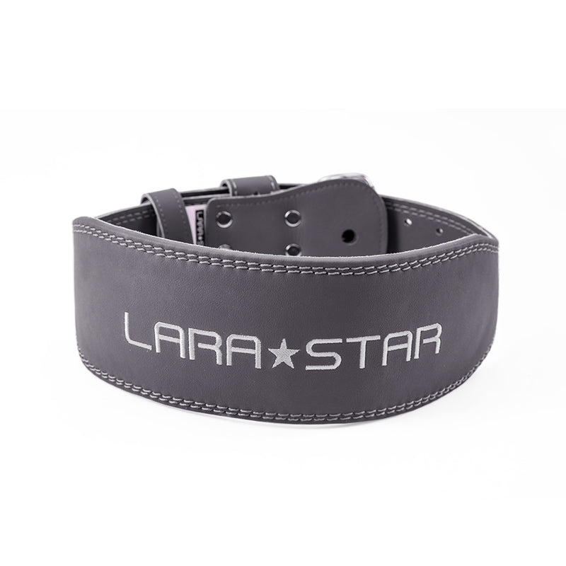 LS0828 Cowhide Embroidered Weight Lifting Belt