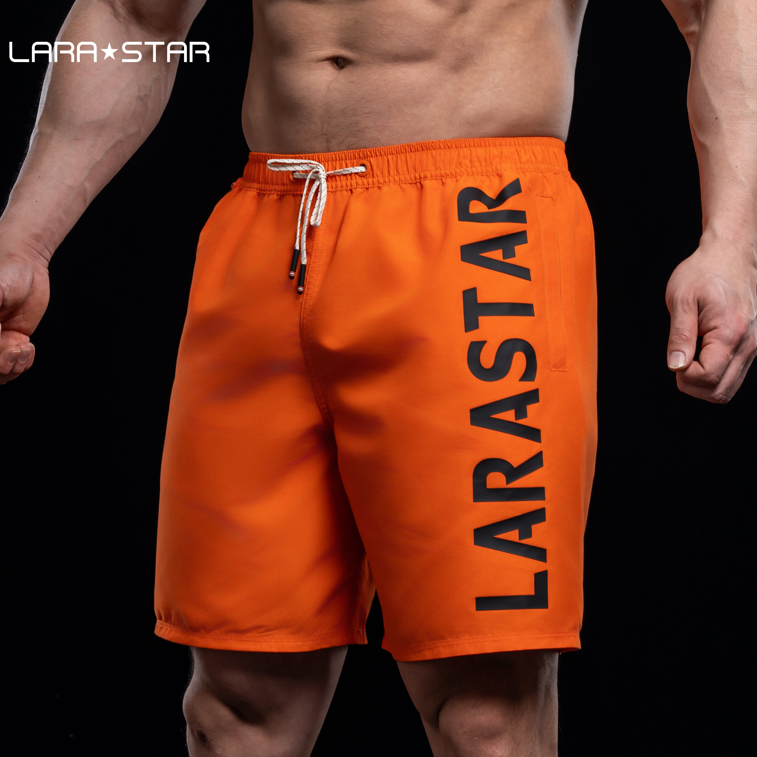 LS1054 Men's fitness training loose, breathable and quick-drying shorts