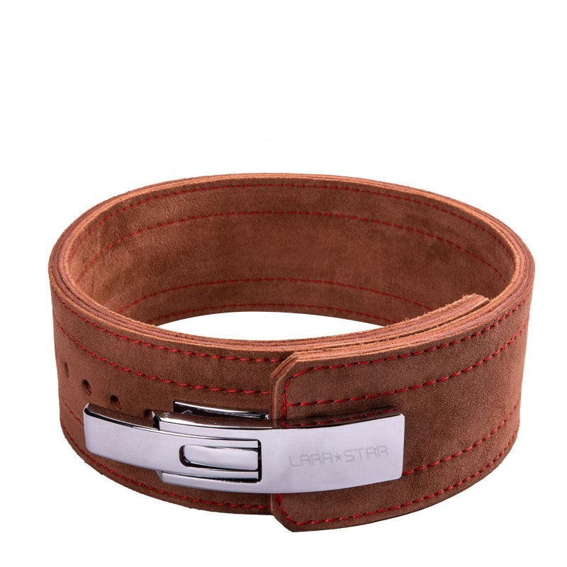 LS0816 Adjustable Weight Lifting Lever Belt With Steel Buckle