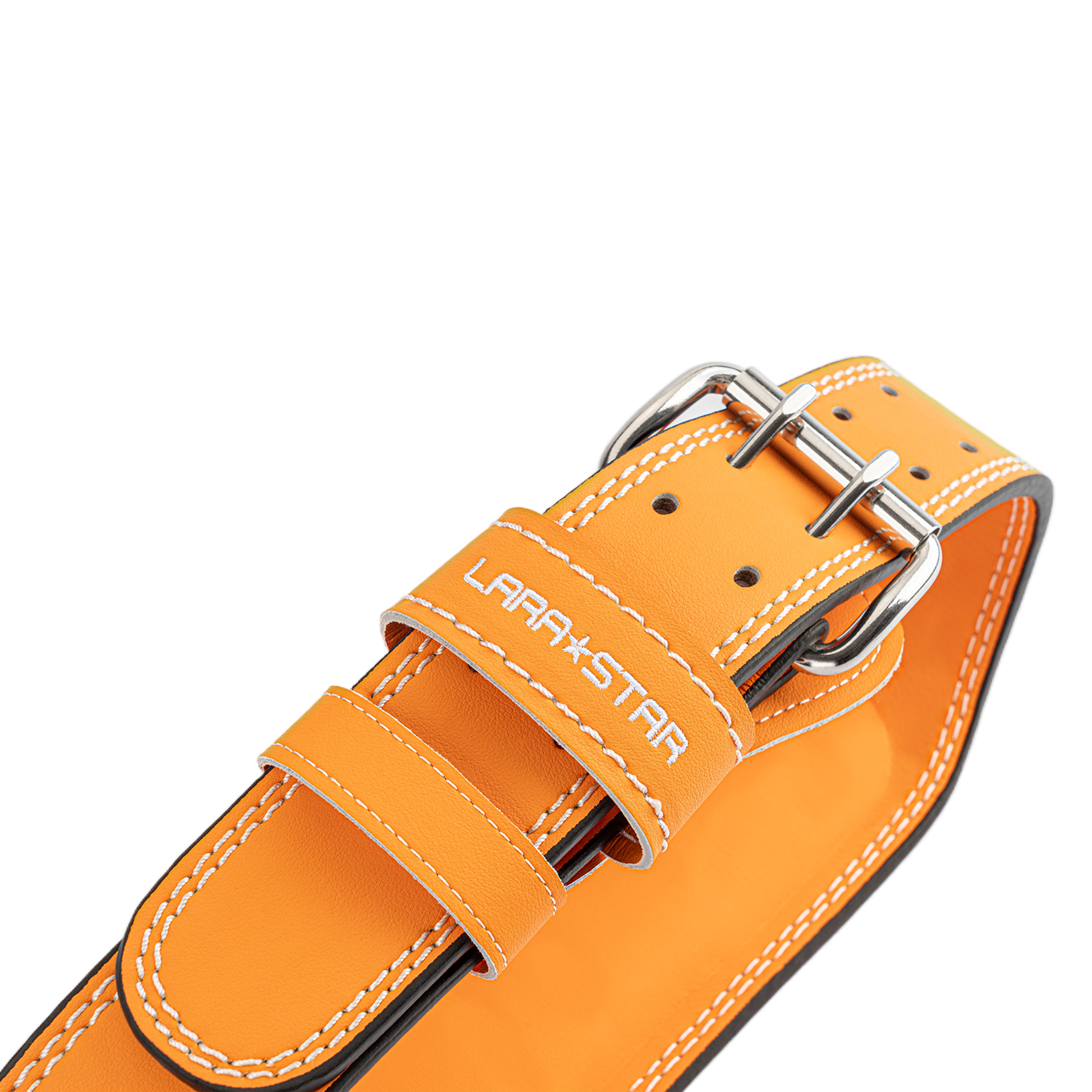 LS0828 Cowhide Embroidered Weight Lifting Belt