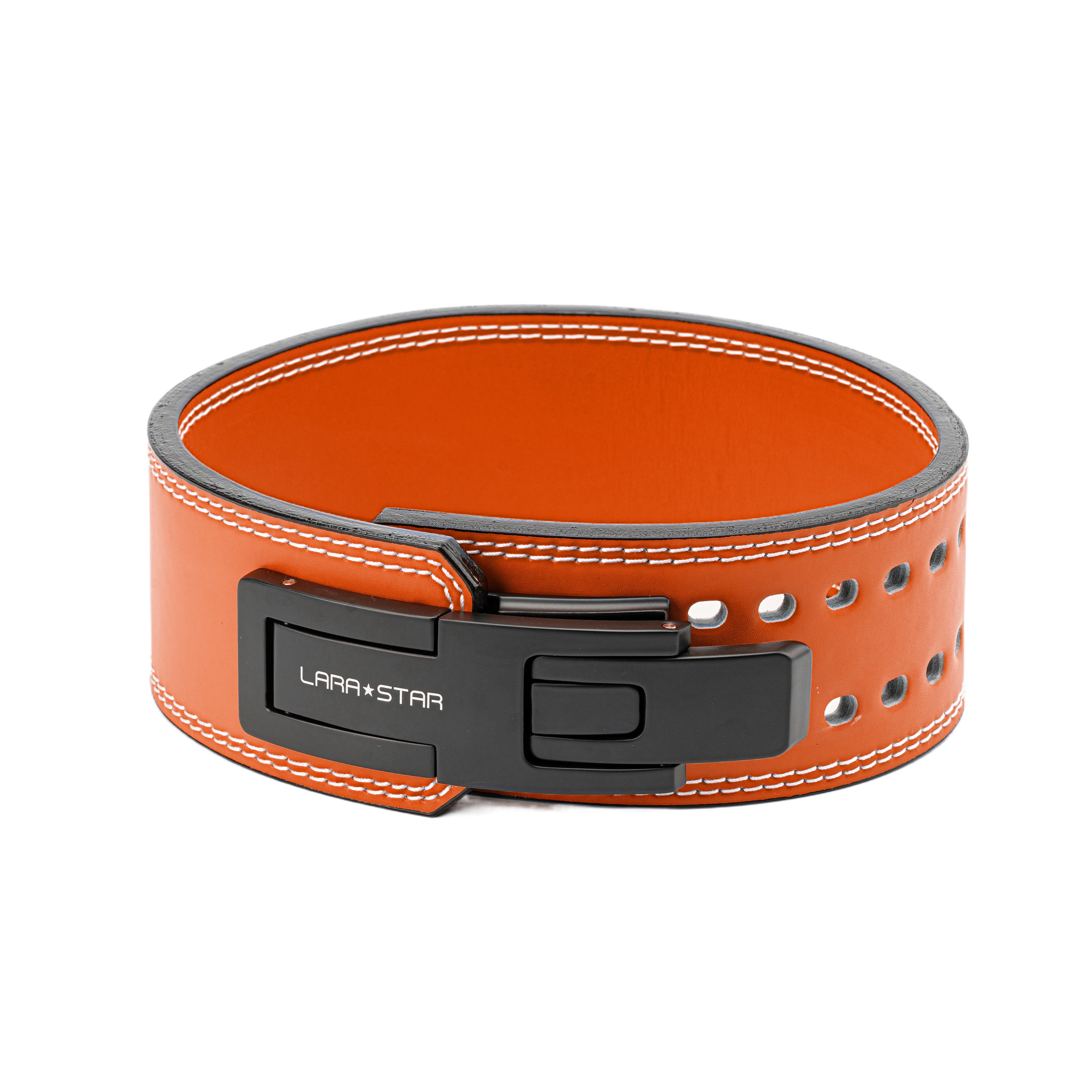 LS0893 Cowhide Quick Buckle Fitness Belt