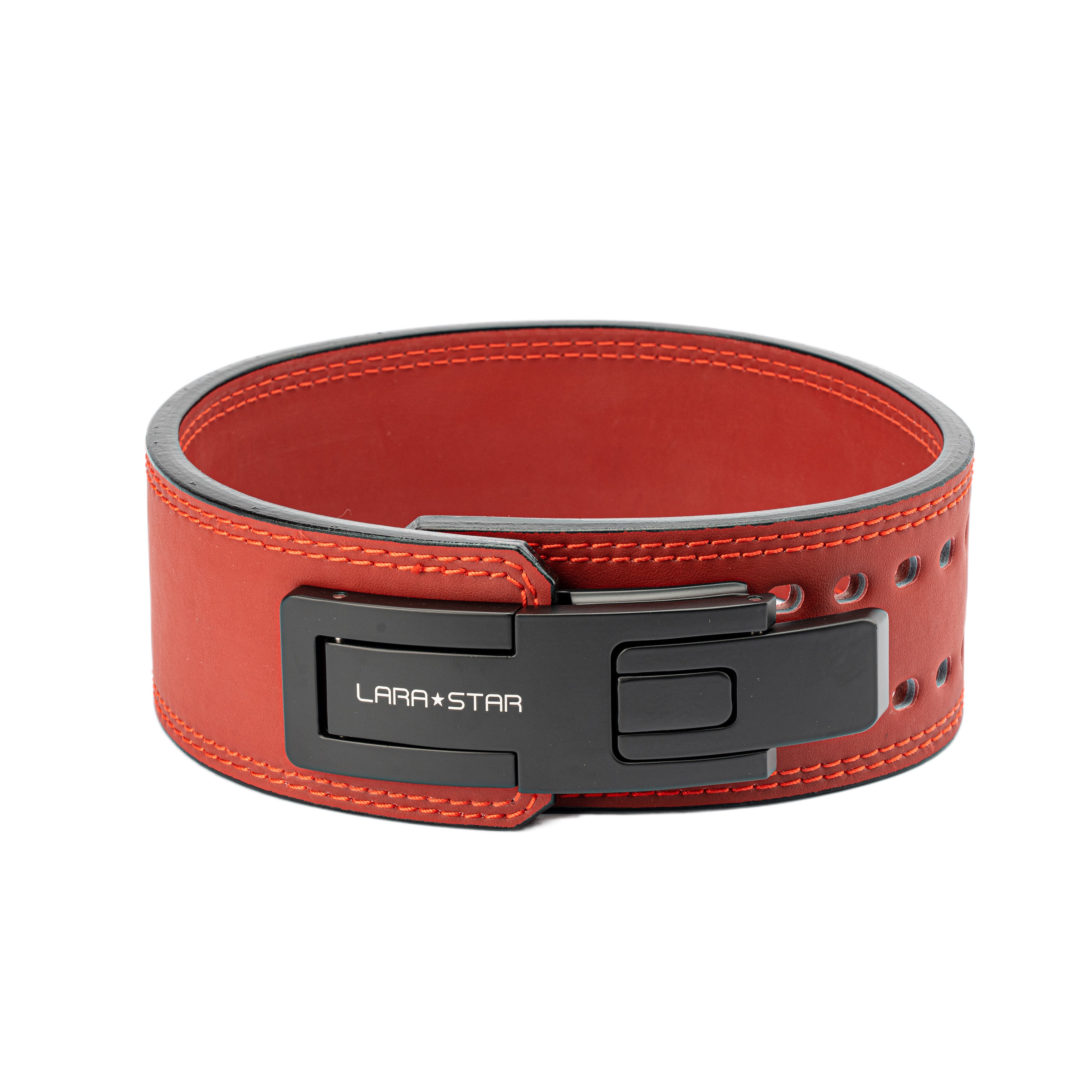 LS0893 Cowhide Quick Buckle Fitness Belt