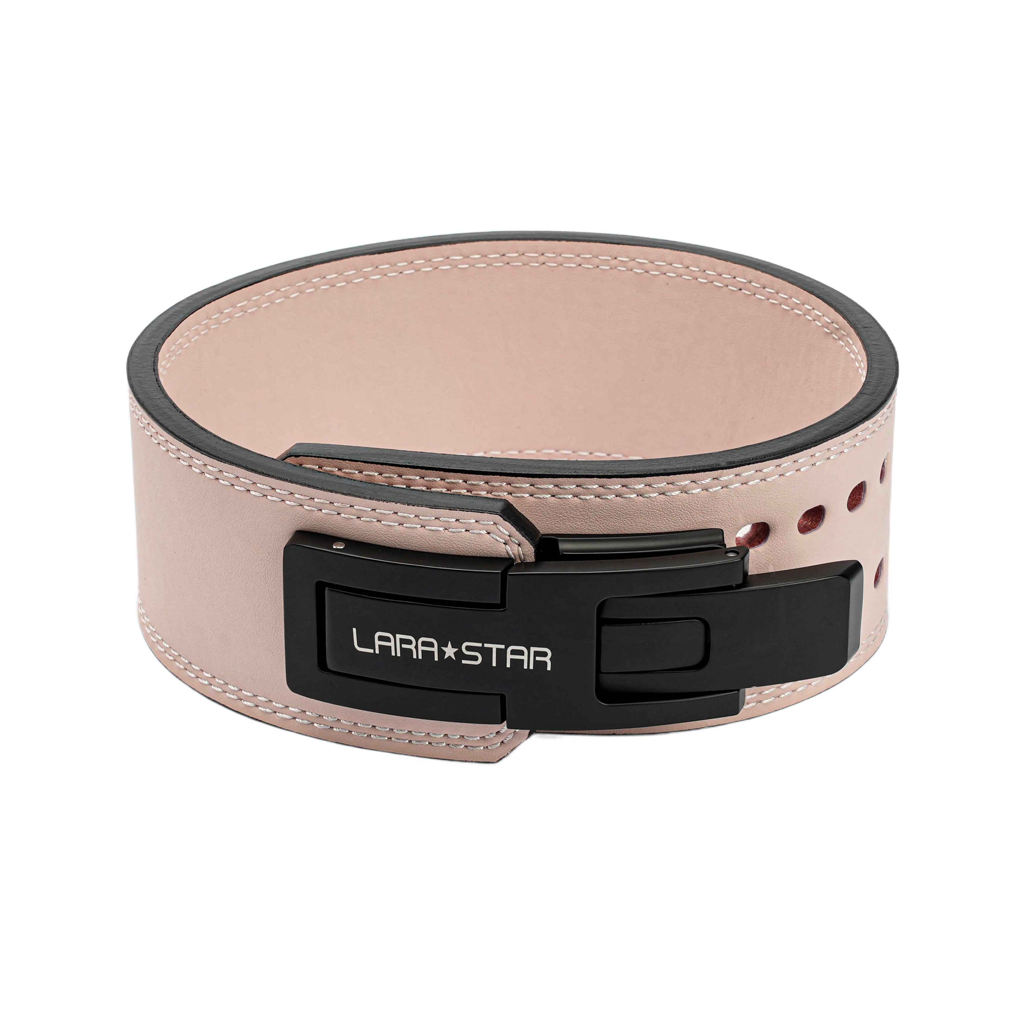 LS0893 Cowhide Quick Buckle Fitness Belt