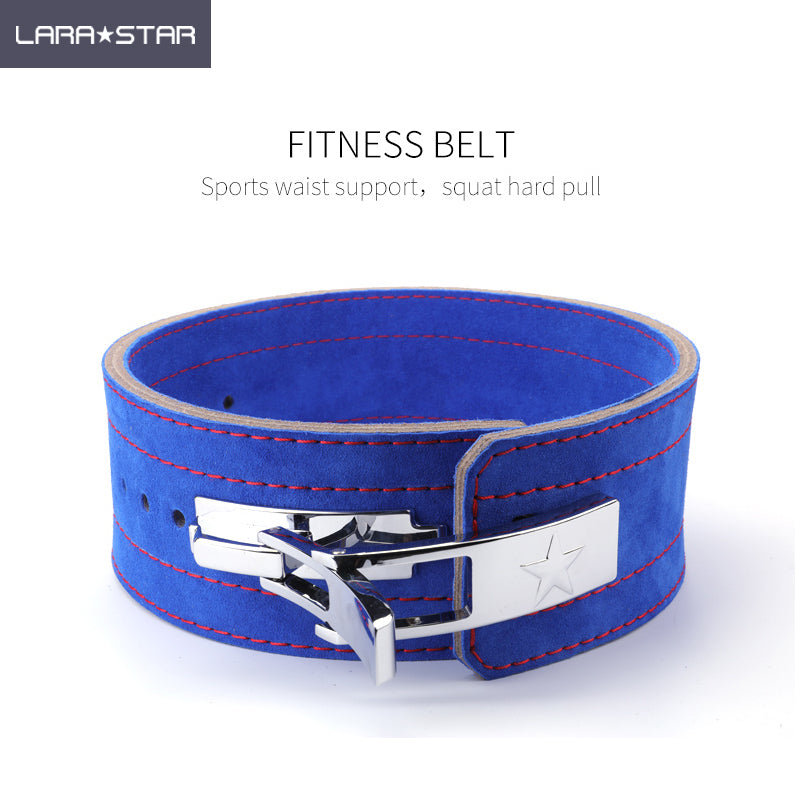 LS0816 Adjustable Weight Lifting Lever Belt With Steel Buckle