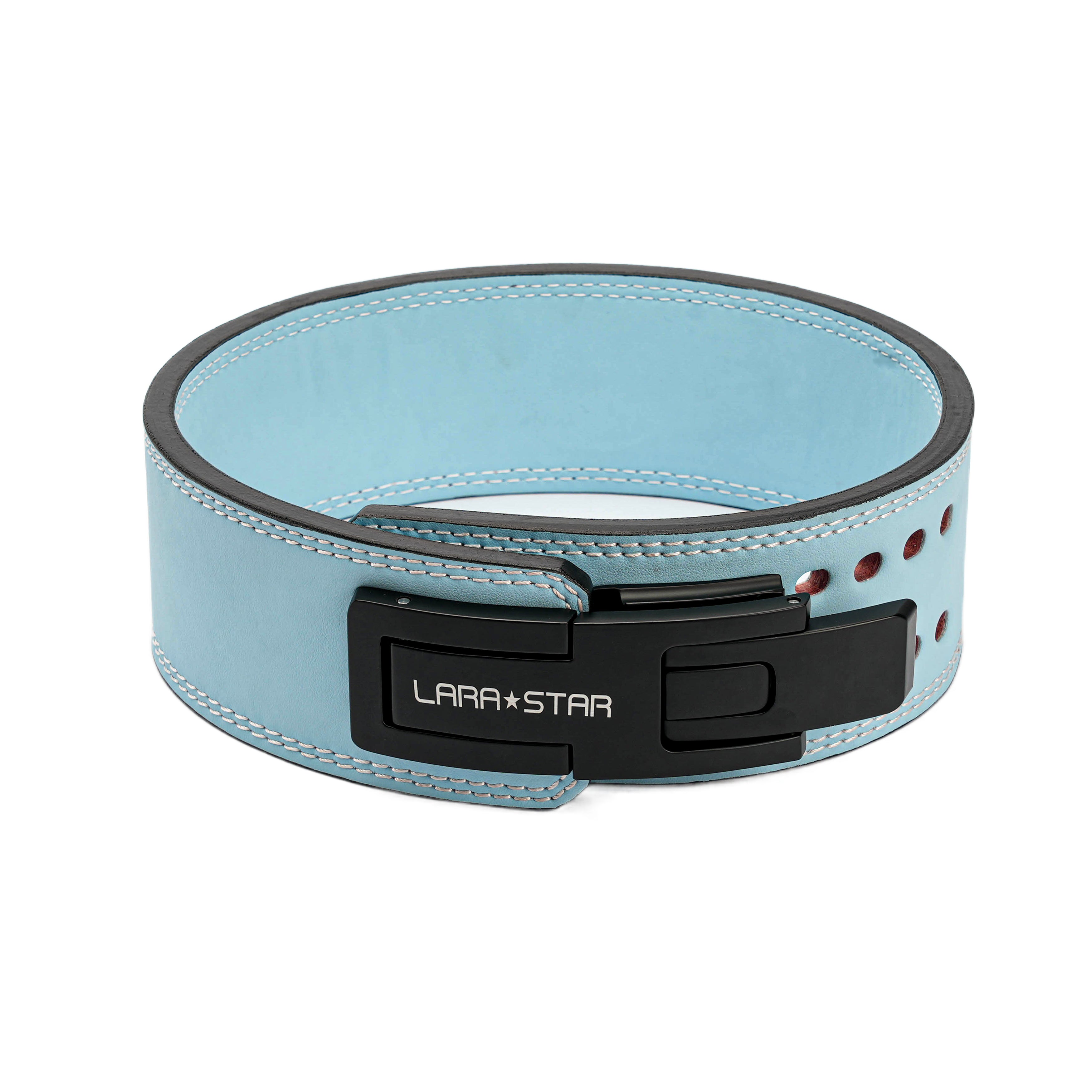 LS0893 Cowhide Quick Buckle Fitness Belt