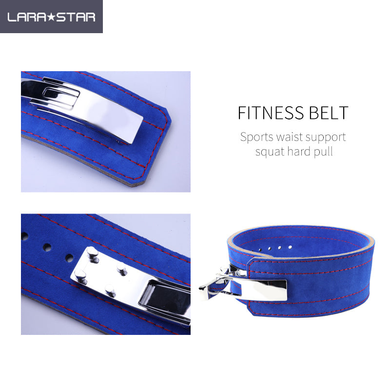 LS0816 Adjustable Weight Lifting Lever Belt With Steel Buckle