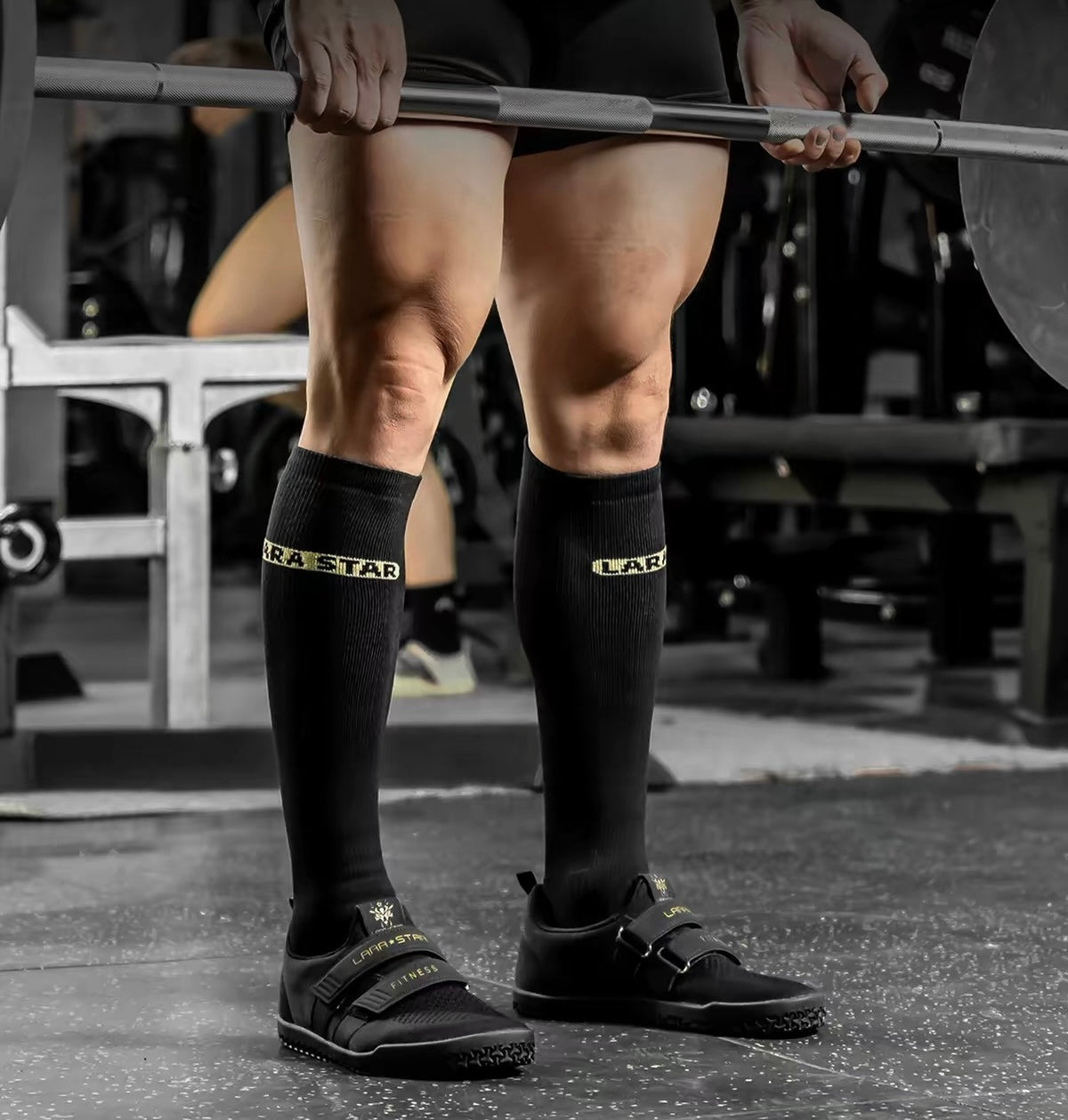 Deadlifting socks