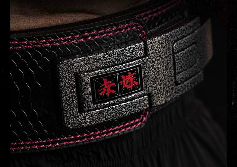 LS0825 scale design special edition quick buckle fitness belt Chilian series