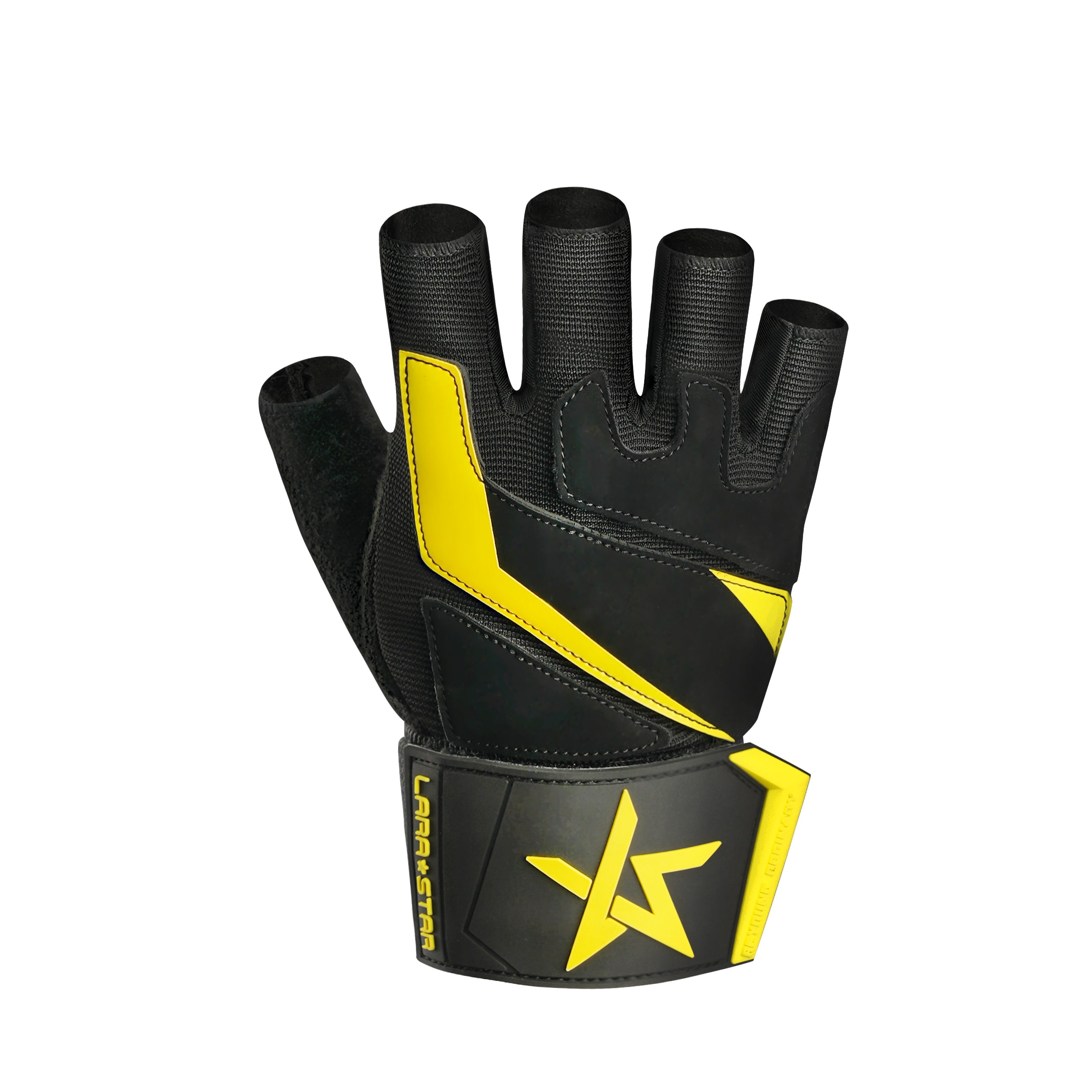 LS0738 Peaking Series Fitness Gloves With Wrist Wraps